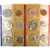 Image 2 : 1961 U.S. UNCIRCULATED MINT SET IN ORIGINAL PACKAGING, NICE COINS