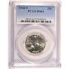 Image 1 : 1942 S WASHINGTON QUARTER PCGS MS64 WHITE