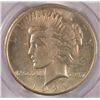 Image 2 : 1921 PEACE DOLLAR PCGS MS64