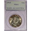 Image 1 : 1963 FRANKLIN HALF DOLLAR PCGS MS64 OGH