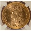 Image 2 : 1913 $10 CANADA GOLD NGC MS64 RARE