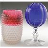 Image 1 : TWO ART GLASS VASES.