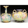 Image 1 : TWO NIPPON ERA CORALINE VASES.