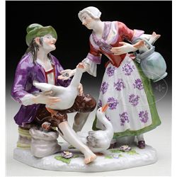 MEISSEN PORCELAIN FIGURINE.