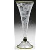 Image 1 : MOSER INTAGLIO CRYSTAL VASE.