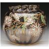 Image 1 : LARGE MOSER DECORATED ROSE BOWL.