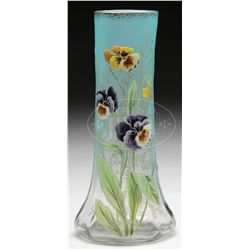 MT. JOYE PANSY VASE.
