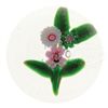Image 1 : CLICHY MINIATURE NOSEGAY PAPERWEIGHT.