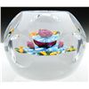 Image 2 : RAY BANFORD FLORAL PAPERWEIGHT.