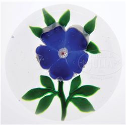 ANTIQUE BACCARAT DOG ROSE PAPERWEIGHT.