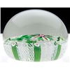 Image 2 : PAUL YSART FLORAL PAPERWEIGHT.