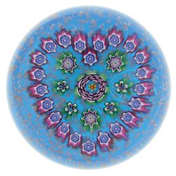 CHARLES KAZIUN MILLEFIORI PAPERWEIGHT.