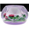 Image 2 : ST. LOUIS ROSE PAPERWEIGHT.