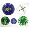 Image 1 : FIVE FIGURAL PAPERWEIGHTS.