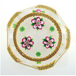 PERTHSHIRE FLORAL PAPERWEIGHT.