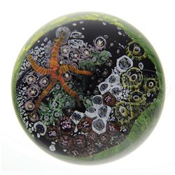PETE RAOS UNDERWATER SCENE PAPERWEIGHT.