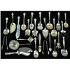 Image 1 : TWENTY-FIVE ASSORTED STERLING SERVING PIECES.
