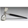 Image 1 : STERLING SILVER WOOD HANDLED SHOT MEASURE.