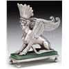 Image 1 : SILVER AND JADE FABERGE FIGURINE.