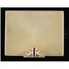 Image 1 : ELEGENT 14K GOLD TIFFANY COMPACT BOX WITH RUBY CLASP.
