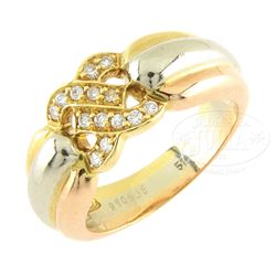 CARTIER 18KT DIAMOND RING.