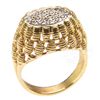 Image 1 : 14KT DIAMOND RING.