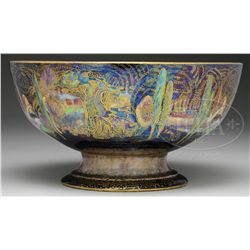 WEDGWOOD FAIRYLAND LUSTRE PUNCHBOWL.