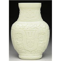 WEBB (WOODALL TEAM) CAMEO VASE.