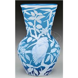 WEBB CAMEO VASE.