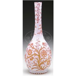 ENGLISH INTAGLIO CUT VASE.