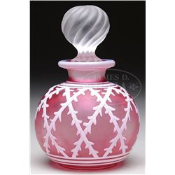 WEBB CAMEO GLASS COLOGNE.