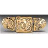 Image 2 : LALIQUE AMETHYST GLASS BUCKLE.
