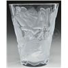 Image 1 : LALIQUE ROSE VASE.