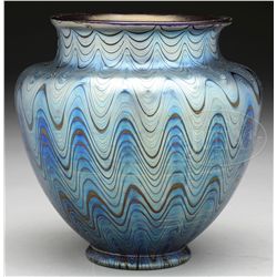 LOETZ ART GLASS VASE.