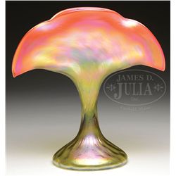 AUSTRIAN FAN VASE.