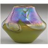Image 1 : STEUBEN ART GLASS CABINET VASE.