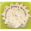 Image 2 : STEUBEN ART GLASS CABINET VASE.