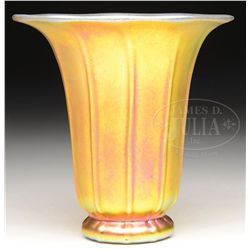 STEUBEN AURENE VASE.