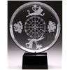 Image 1 : STEUBEN MARINERS BOWL WITH STAND.