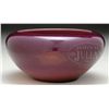 Image 1 : STEUBEN PLUM JADE BOWL.