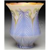 Image 1 : LUSTRE ART DECORATED ART GLASS SHADE.