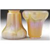 Image 1 : TWO QUEZAL ART GLASS SHADES.