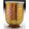 Image 1 : TIFFANY STUDIOS DECORATED ART GLASS SHADE.