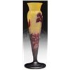 Image 2 : GALLE WINDOW PANE FLORAL VASE.