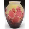 Image 1 : GALLE FLORAL CAMEO VASE.