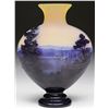 Image 1 : GALLE SCENIC MOUNTAIN VASE.