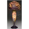 Image 1 : GALLE FRENCH CAMEO BOUDOIR LAMP.