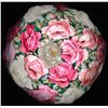 Image 2 : PAIRPOINT PUFFY ROSE BOUQUET TABLE LAMP.