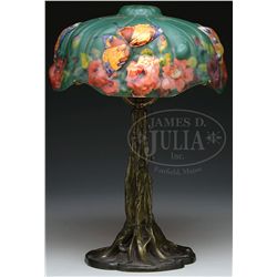 PAIRPOINT PUFFY TABLE LAMP.