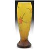 Image 2 : DAUM NANCY FRENCH CAMEO AND ENAMELED VASE.